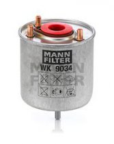 Palivov filtr MANN WK9034Z pro motory Citroen 1.6HDi , 1.6eHDi, 1.4HDi (1906E6, 9809721080)