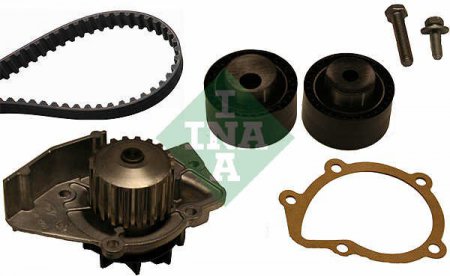 Rozvodov sada s vodn pumpou INA 530011130 pro motory Citroen 2.0HDi (Xsara, Xantia, Berlingo, Evasion)