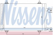 Chladi, kondenztor klimatizace Nissens, pro Citroen Berlingo, C4 a C4 Picasso (6455CY, 6455EW, 6455GK, 1646541Q)