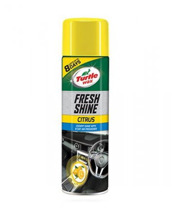 Sprej na palubn desku a obloen interiru Turtle Wax Fresh Shine - citron 500 ml (TW7792)  Foto	Nzev souboru / popis	Poad