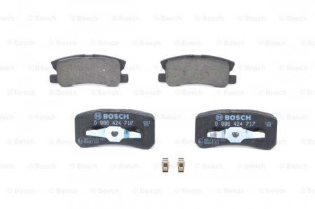 Zadn brzdov destiky Bosch pro Citroen C-Crosser a C4 Aircross (425390, 425391, 425448, 0986424717)